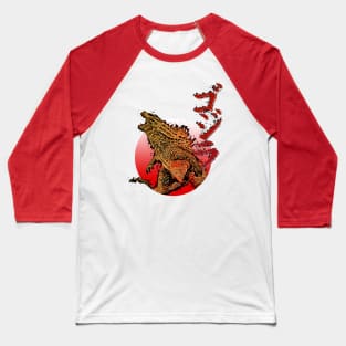 Godzilla "Gojira" King of The Monsters Baseball T-Shirt